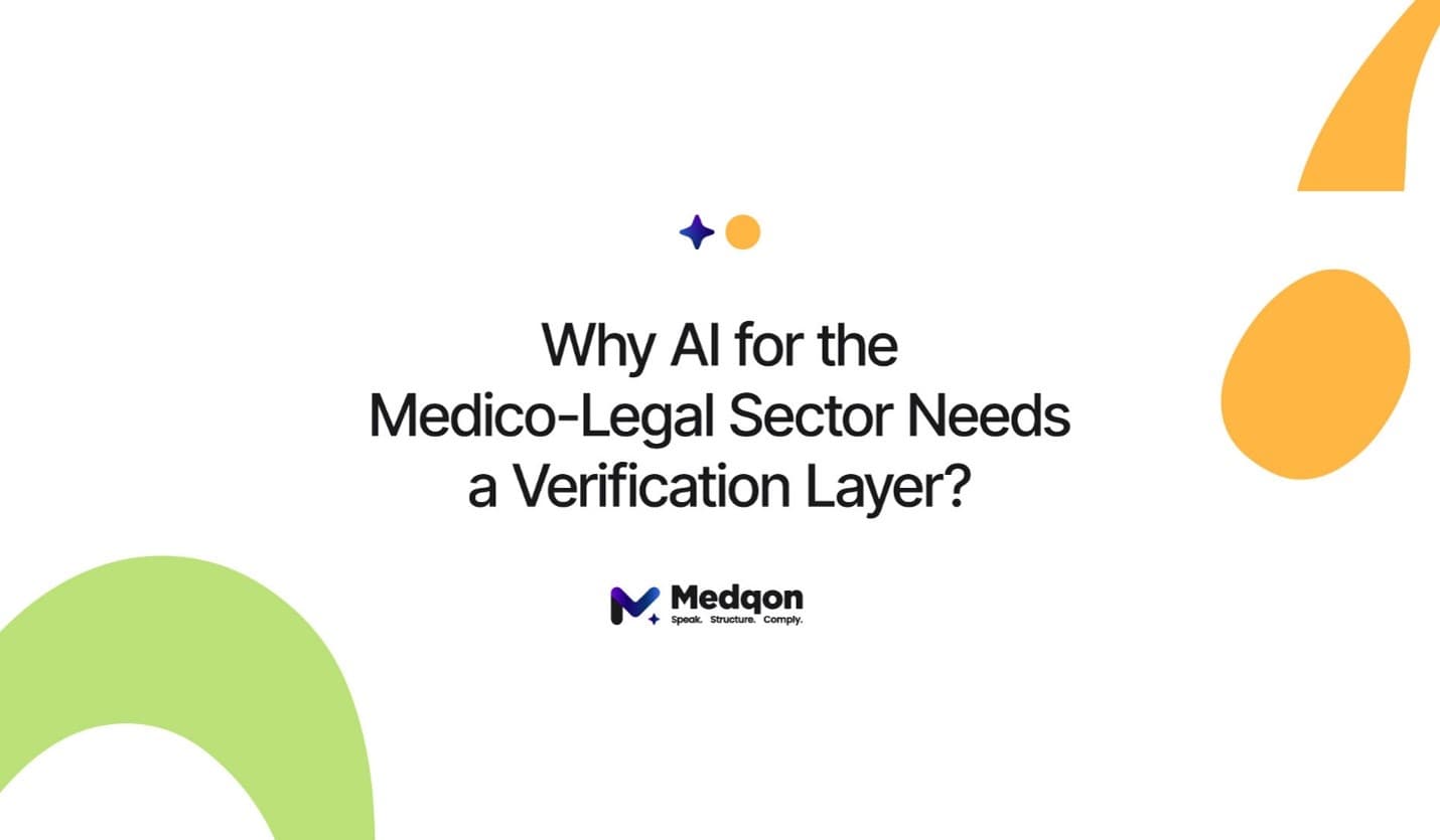 medico-legal AI verification layer